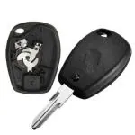 SLC-e Replacement New Remote Shell and Flip Keys Shell/Case Compatible Car for Renault (2 Button)
