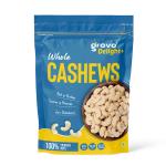 Grovo Delight+ 200 g Premium Whole Cashews