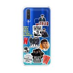 Emble Label Netflix Soft Silicone Case For Vivo Y11 ( TPU | Soft , Vivo Y11 | Multicolor )