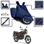 Kedit Suzuki Hayate Motorcycle Bike Scooty Cover Navy Blue Colour Water Resistant - UV Protection & Dust Proof Imported Fabric Quality,Sun Protection,Weather Bike - Scooty Two Wheeler Body CoverSuzuki Hayate