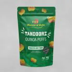 Quinoa Puffs- Tandoori (Pack of 4) | Healthy Snacks | Millets Snack | High in Fiber | Rich in Antioxidants| Roasted Snack | PACK OF 4