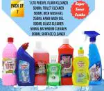 DropSter Cleaning essentials combo set of 7 (3.75 LTR)