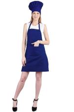 Tolexo Polyester Waterproof Kitchen Unisex Apron with Cap