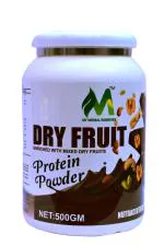 MY HERBAL REMEDIES DRY FRUIT PROTEIN POWDER FOR ENHANCES POST-WORKOUT RECOVERY | PROVIDES ESSENTIAL AMINO ACIDS | AIDS IN WEIGHT MANAGEMENT | 1 JAR 500GM