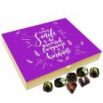 Chocholik A Warm Smile is Universal Language of Kindness Chocolate Box - 20pc