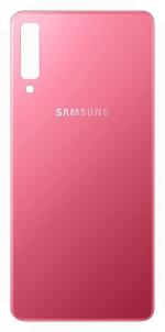 PURPLESAVVY Pink Glass Back Panel For Samsung Galaxy A7 2018