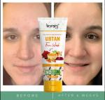 KURAIY Ubtan Face Wash Cream Deep Moisturizing Cream Face wash Tube
