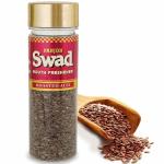 Panjon Swad Roasted Alsi Mukhwas Digestive Mouth Freshener (Pack Of 1 X 110 Grams)