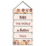 Suveharts Kitchen Quote Wooden Wall Hangings | Home Decoration Items - MID-6-0043