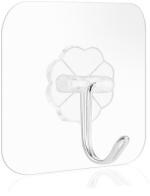 See Inside Multipurpose Strong Small Stainless Steel Adhesive Wall Hooks Hook 1  (Pack of 1)