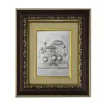 Pray Everyday Vaishno Mata Photo Frames | Vaishno Mata Silver Plated Frame for Home Temple | God’s & Goddesses Photoframes | Spiritual & Religious Frame