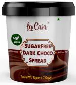La Casa Sugar-Free Dark Chocolate Spread | Stevia Based | All Natural | Product of India | 1000g |
