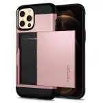 Spigen Rose Gold TPU Back Cover For Iphone 12 Pro Max