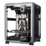 Creality K1 SE 3D Printer, 2024 New Version 600mm/s High-Speed Hands-Free Auto Leveling Flagship-Level Direct Extruder Quick-swap Tri-Metal Nozzle K1 Upgrade 3D Printer