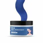 Haironic Atlantic Blue Semi-Permanent Hair Colour|Enriched with Moroccan Argan oil, Silk Protein and Keratin Protein | Smoothens Frizz & Adds Shine, Nourishes & Deeply Moisturises| Easy Home Application, Perfect for Women and Men - 100gm