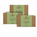 Samisha Organic Neem & Basil Skin Clearing Bath Bar(100g)Pack of 3