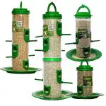 Skybeings Balcony Bird Feeder 4 Size Combo Green