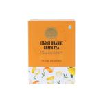 RAJVEER FOOD AND BEVERAGES Detox Lemon Orange Green Tea Bag (Pack Of 15)