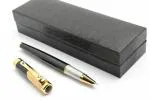 Ledos Jinhao 9009 Fine Black Metal Fountain Pen