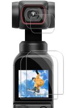 D & Y - D & Y - CAREFLECTION | |It Revolves Around You Tempered Glass Black 9H Tempered Glass Screen Protector Film Lens Cover For Dji Osmo Pocket (Pack Of 4)