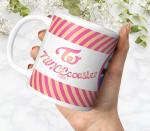 NH10 DESIGNS Twice Music Band Mug for Girls Boys Kids Birthday Gift for Friends Mugs for Twice Kpop Music Lover Nayeon Jeongyeon Momo Jihyo Dahyun Chaeyoung and Tzuyu Twice Mugs for Gift - KMBWM 50