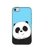 Casotec Cute Panda Design 3D Printed Hard Back Case Cover for Apple iPhone 5 / 5S