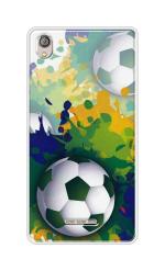 Snazzy Multicolor Silicon Shock Proof Back Cover for LAVA Z60