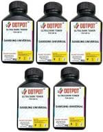 Dotpot Extra Dark Toner Powder for Samsung ML-1660 1661 1665 1666 1670 2161 ML-2162 2163 ML-2165 2166W ML-2168 SCX-3400 SCX-3405 3401 3401 Printer Pack of 5