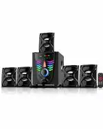 TRONICA FD-201 35W 5.1 Channel Bluetooth Home Theater System with Remote FM USB AUX LED TV Support - Subwoofer, Bookshelf, Woofer, Satellite
