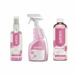 Wesol All in One Cleaner Disinfectant Air Freshener Portable Spray Soft Rose -(Combo Pack of 3)
