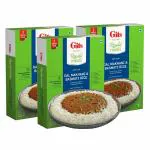 Gits Ready to Eat Basmati Rice + Dal Makhani Combo Indian Meal, Pure Veg Heat and Eat, 1125g (Pack of 3 X 375g Each)
