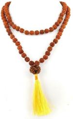 Shivoham Avaatar Energized Five Mukhi Lord Shiva Wood Necklace