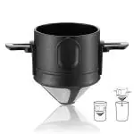Hasthip Plastic Filter Coffee Maker Double Mesh Pour Over Dripper