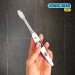 IONIC-KISS | Ionic Toothbrush | Family Pack Ultra Fine (White)| Pack of 3