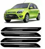 Gee Cee Black Pvc Car Bumper Protector Guard For Ford Figo T-2 2019 (Set Of 4)