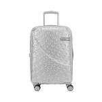 Safari Orbit TSA Lock with Securi (Antitheft) Zipper 8 Wheels 81 Cms Large Check-in Trolley Bag Hard Case Polycarbonate 360 Degree Wheeling System Luggage, Trolley Bags for Travel, Silver