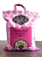 Chak De India Three Star Basmati Rice 5KG (Super Mogra Rice)