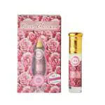 MADNI PERFUMES Rose Blossom Unisex Attar Roll On - 8ml | Exquisite Alcohol-Free Aromatic Fragrance Oil for Lasting Elegance and Charm