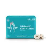 Hi Life 100% Organic Cotton Pads for Women | Sanitary Pads | 15 Sanitary Pads + 24 Panty Liners
