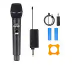SPEHUB HY-07 Wireless Mic, Dynamic Microphone, Karaoke Handheld mic System 6.35mm Jack, 30-50 Meter Cordless Range for House Parties, Karaoke Singing,Wedding,School Presentation,Speaker,Amplifier.