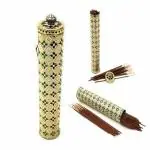 ULTRAZON Stainless Steel Agarbatti Storage Box with Stand Incense Stick Holder with Stand Agarbatti Storage Box