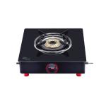Suryaflame Smart Mild Steel Manual Ignition PNG Gas Stove with 1 Brass Burner