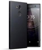 Multronics Black Rubber Back Cover Compatible With Sony Xperia Xa2 Ultra