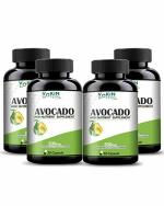 Vokin Biotech Avocado Capsule Vegetarian Improves Cognitive Function And Improve Skin Problem (Pack Of 4)