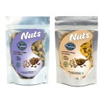 Frutable Masala Kaju Roasted - Black Pepper and Chaat Masala Flavor 2x100g - Salted Cashews Roasted