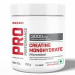 GNC Pro Performance Creatine Monohydrate (Unflavored, 250 gm Powder)