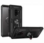 KWINE CASE Samsung Galaxy S9 Plus Black Rubber, Plastic, Metal Back Cover