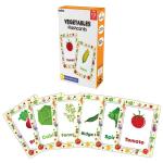 Festiko 1 Set of 30 Pcs Vegetables Flash Cards, Vegetables Flash Cards for Kids, Easy & Fun Way of Learning, Flashcards For Toddlers and Kids