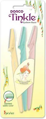 OPTRA-Dorco Tinkle Eyebrow And Facial Razor (Set Of 3)