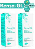 Herbal Hage Rensa-GL Foaming Face Wash ( PACK OF 2 )